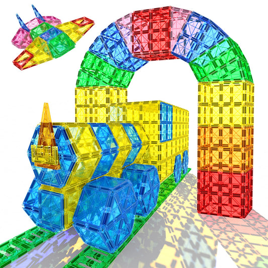 Magnetic Building Blocks for Kids 3-7 Years