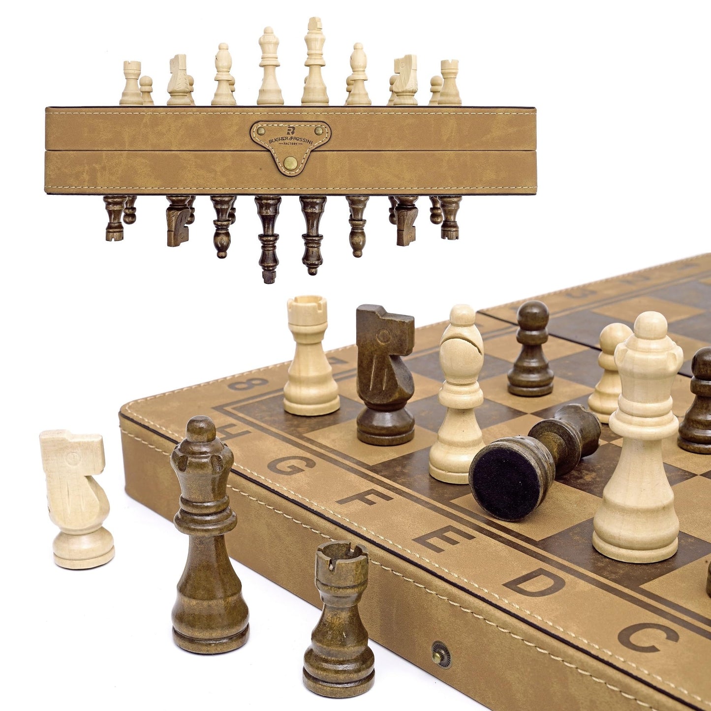 15 Inch Magnetic Chess Set for Family Game Night