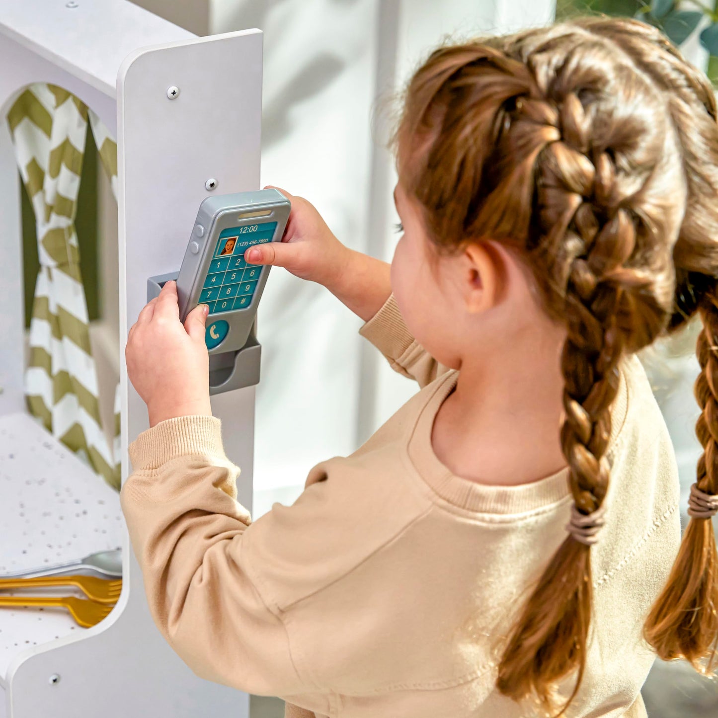 KidKraft Ultimate Wooden Play Kitchen with Lights