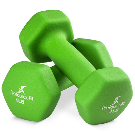 4 lb ProsourceFit Neoprene Dumbbell for Grip