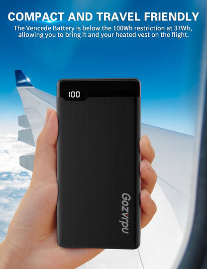 10000mAh GOZVRPU Fast Charge Power Bank