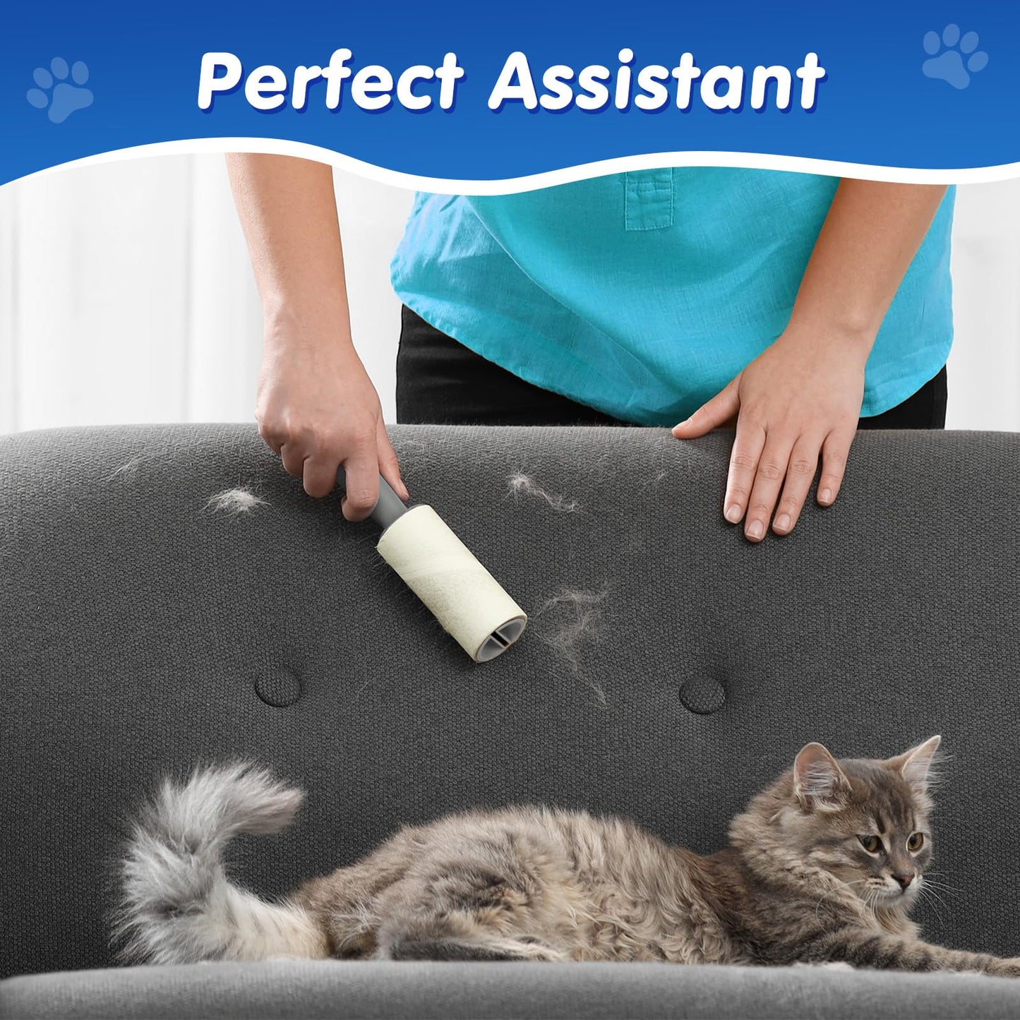 360 Sheets BEAUTURAL Extra Sticky Lint Roller