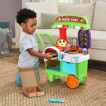 LeapFrog Build-a-Slice Pizza Cart for Kids
