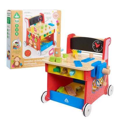 Wooden Activity Workbench by Early Learning Centre