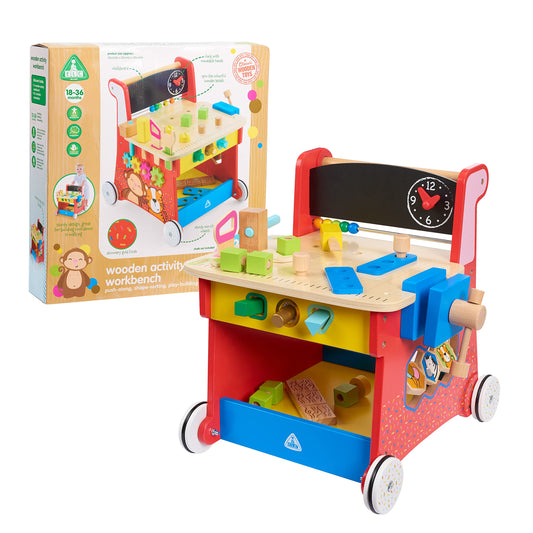 Wooden Activity Workbench by Early Learning Centre