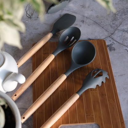 13-Piece Silicone Kitchen Utensils Set