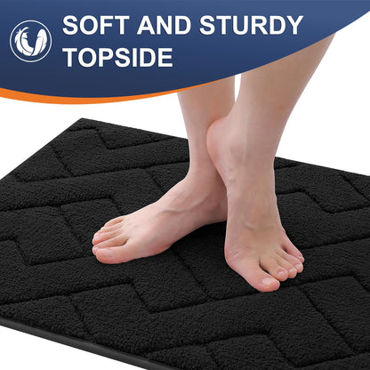 Indoor Door Mat with Non-Slip Rubber Backing