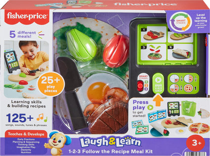 Fisher-Price Kitchen Playset Meal Kit for Kids