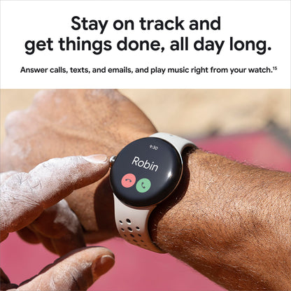 Google Pixel Watch 2 - Heart Rate & Stress Tracking