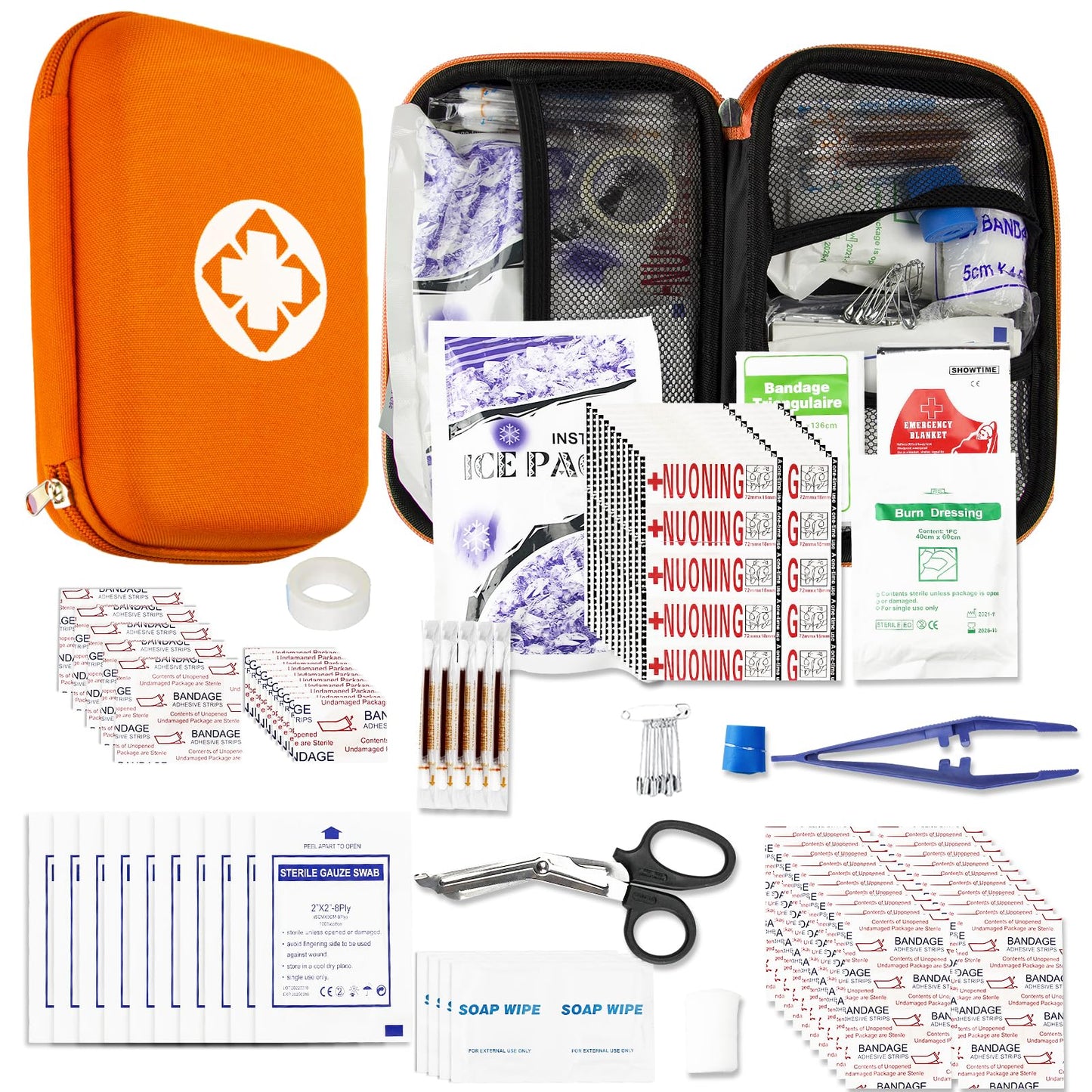 273-Piece First Aid Kit for Travel & Home