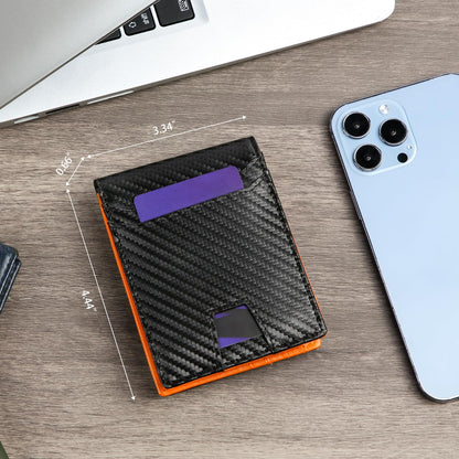 RFID Blocking Leather Wallet for Men