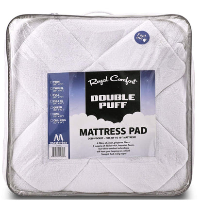 Twin Size Mattress Pad - Soft Hypoallergenic Protector