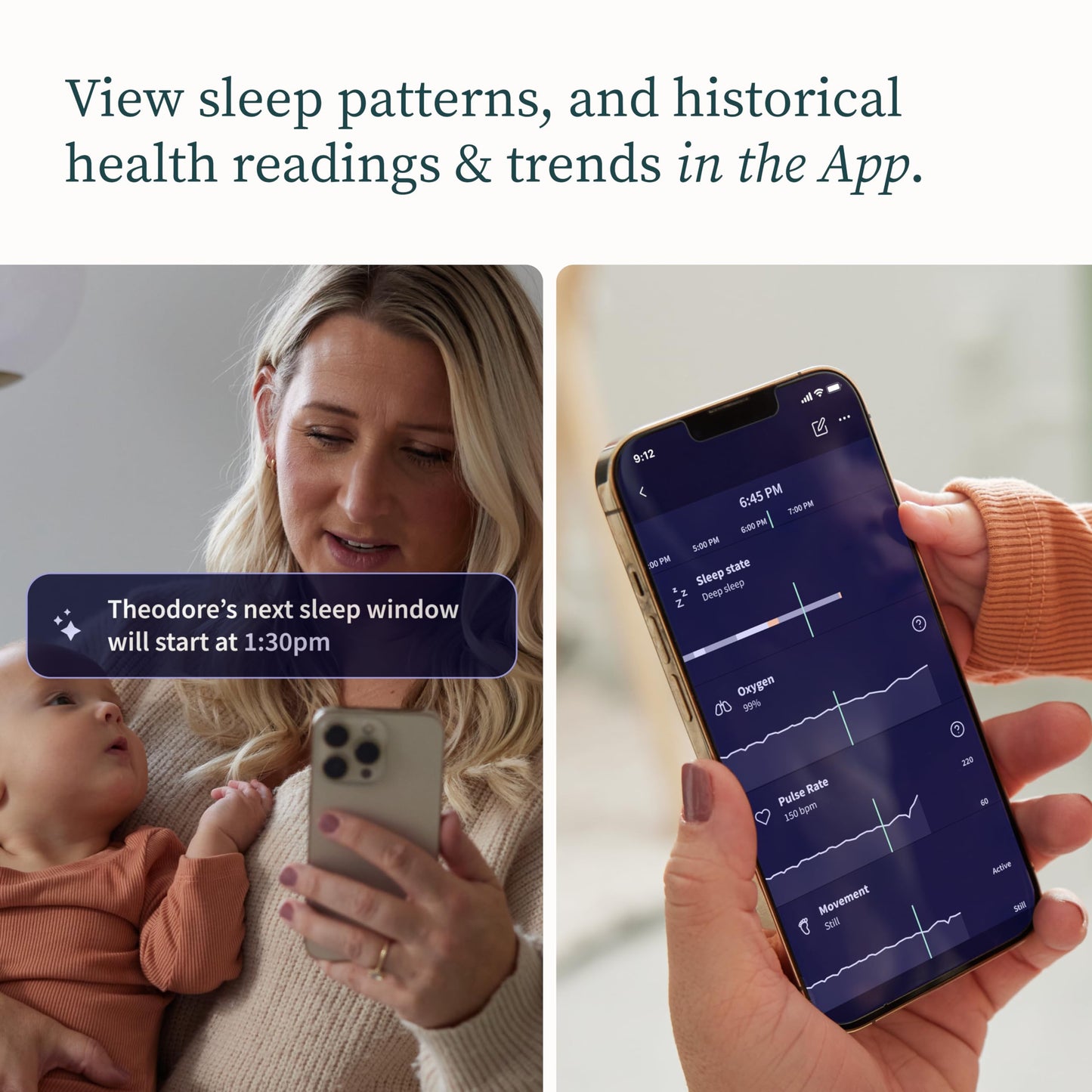 Owlet Dream Sock® Baby Monitor for Infants