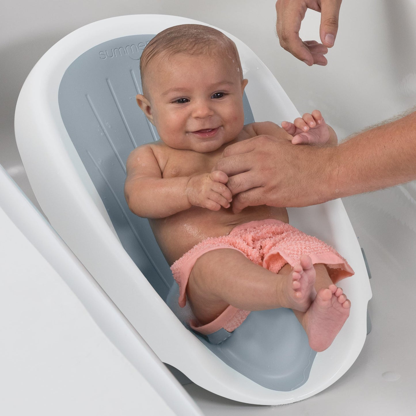 Baby Bath Seat with Soft Support and Recline
