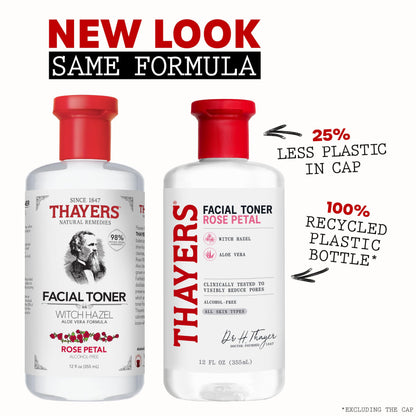 THAYERS Rose Petal Alcohol-Free Facial Toner 12oz