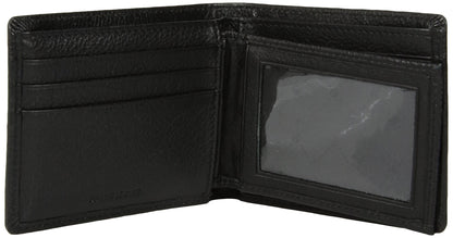 Perry Ellis Men's Leather Wallet with Passcase