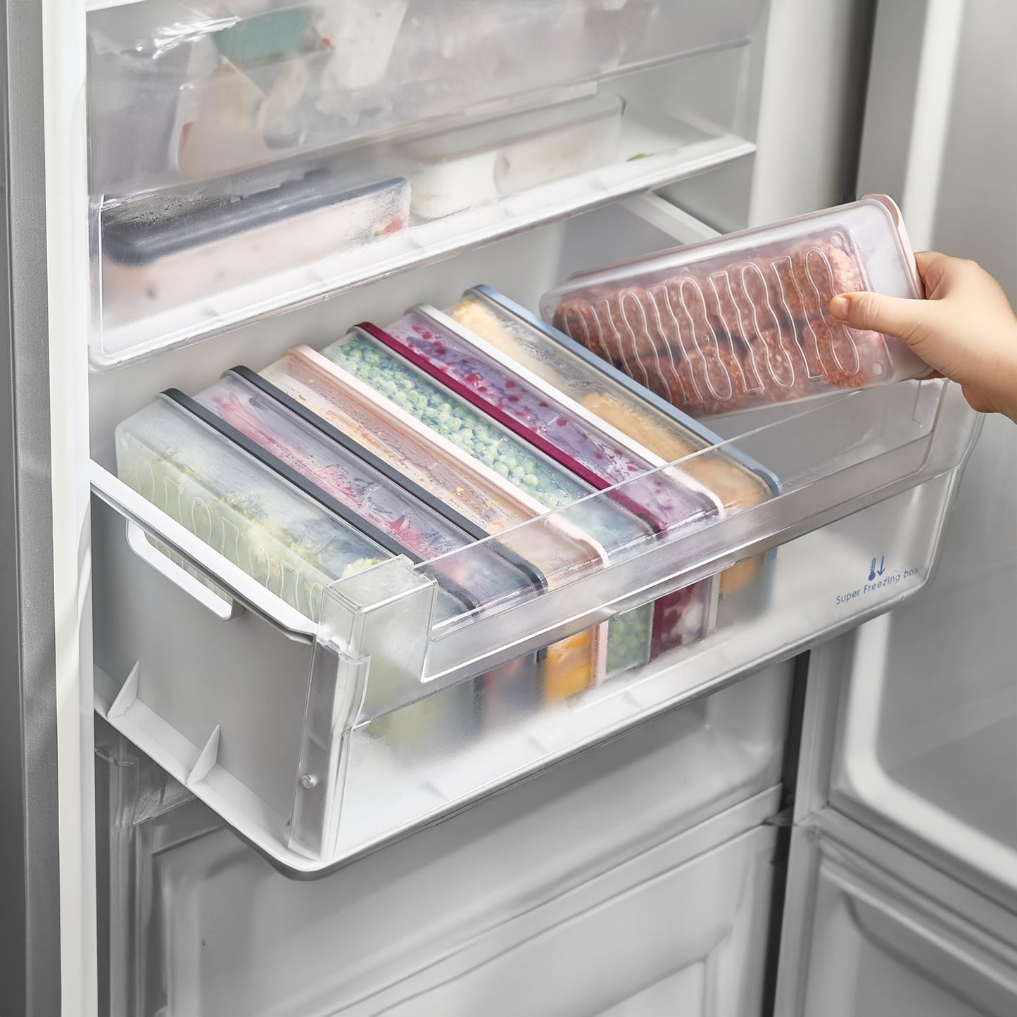 Airtight Food Storage Containers with Lids - 6 Pack