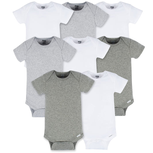 Onesies Brand Unisex Baby Bodysuits 8-Pack