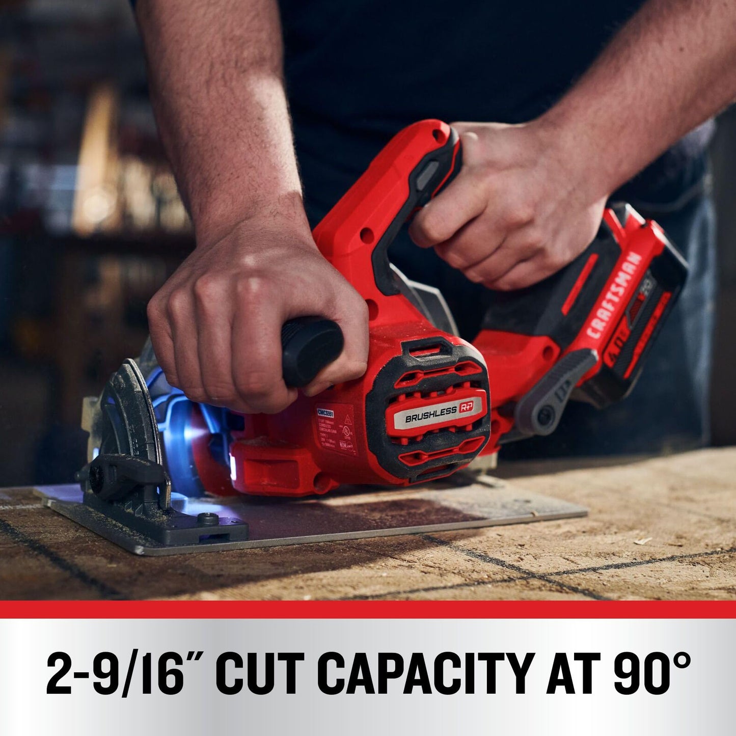 CRAFTSMAN 7-1/4" Cordless Circular Saw - Bare Tool