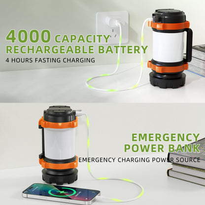 AlpsWolf Rechargeable Camping Lantern with Power Bank