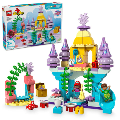 LEGO DUPLO Disney Ariel’s Magical Underwater Palace Building Toy Set