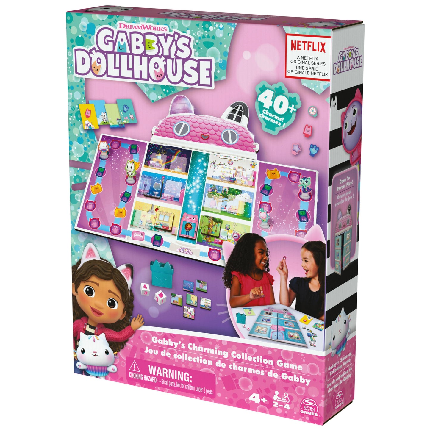 Gabby’s Dollhouse Charming Board Game for Kids