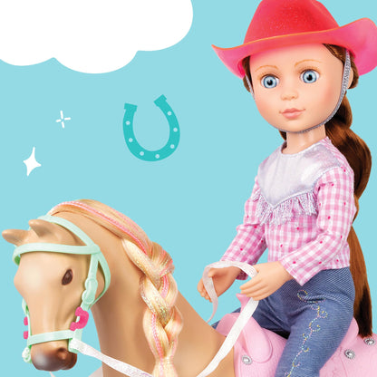 Glitter Girls Equestrian Doll with Jumper Horse