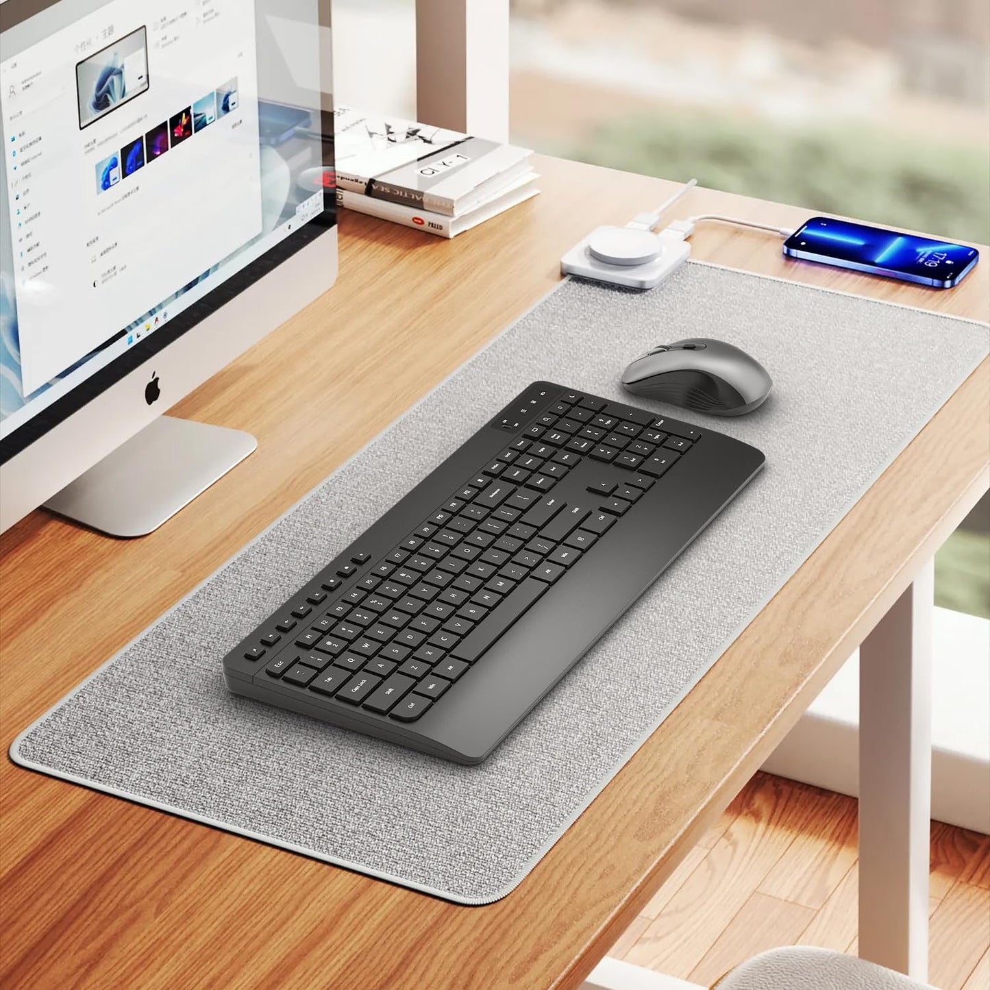 Wireless Ergonomic Keyboard and Mouse Combo