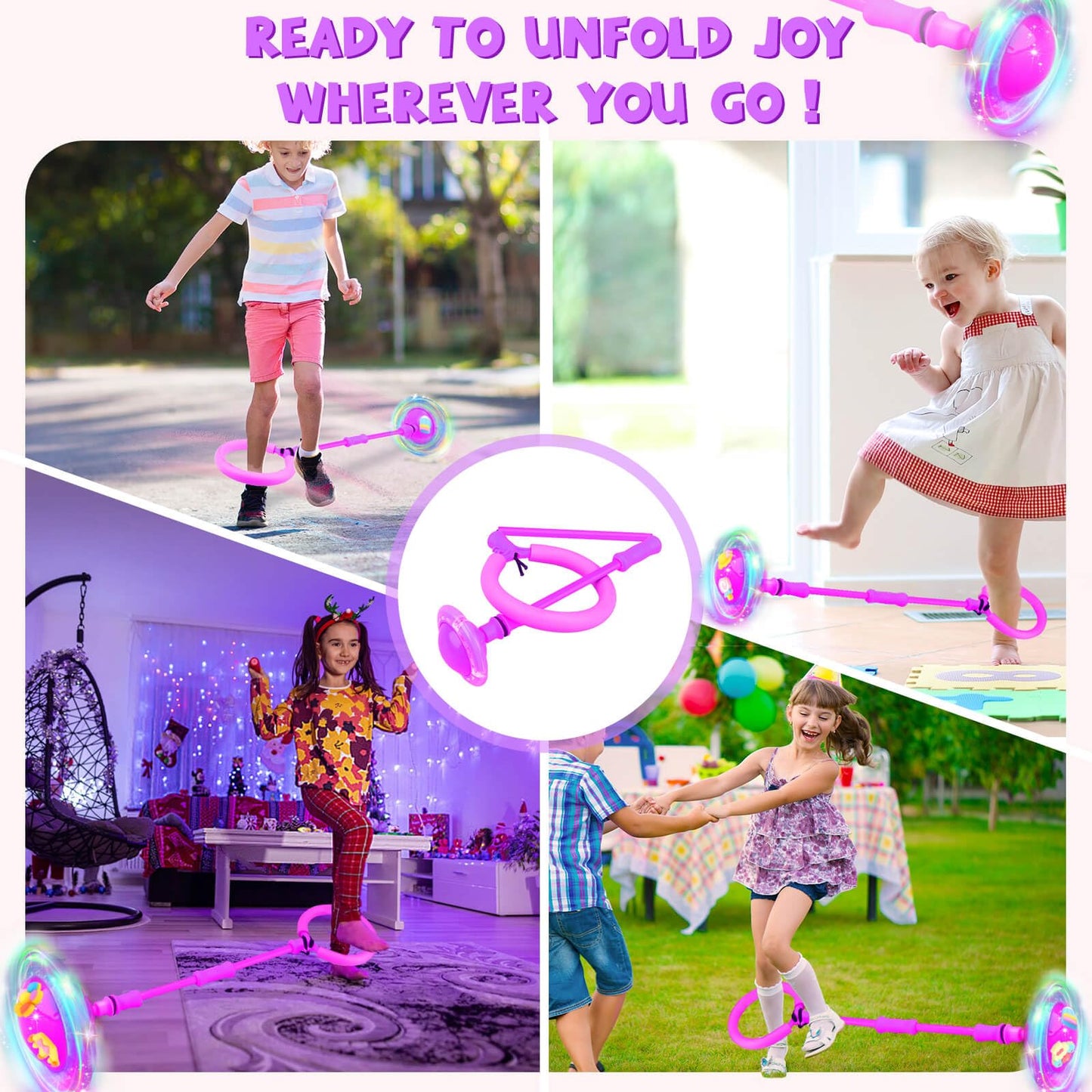 Getatoy Ankle Skip Ball for Kids Ages 4-12