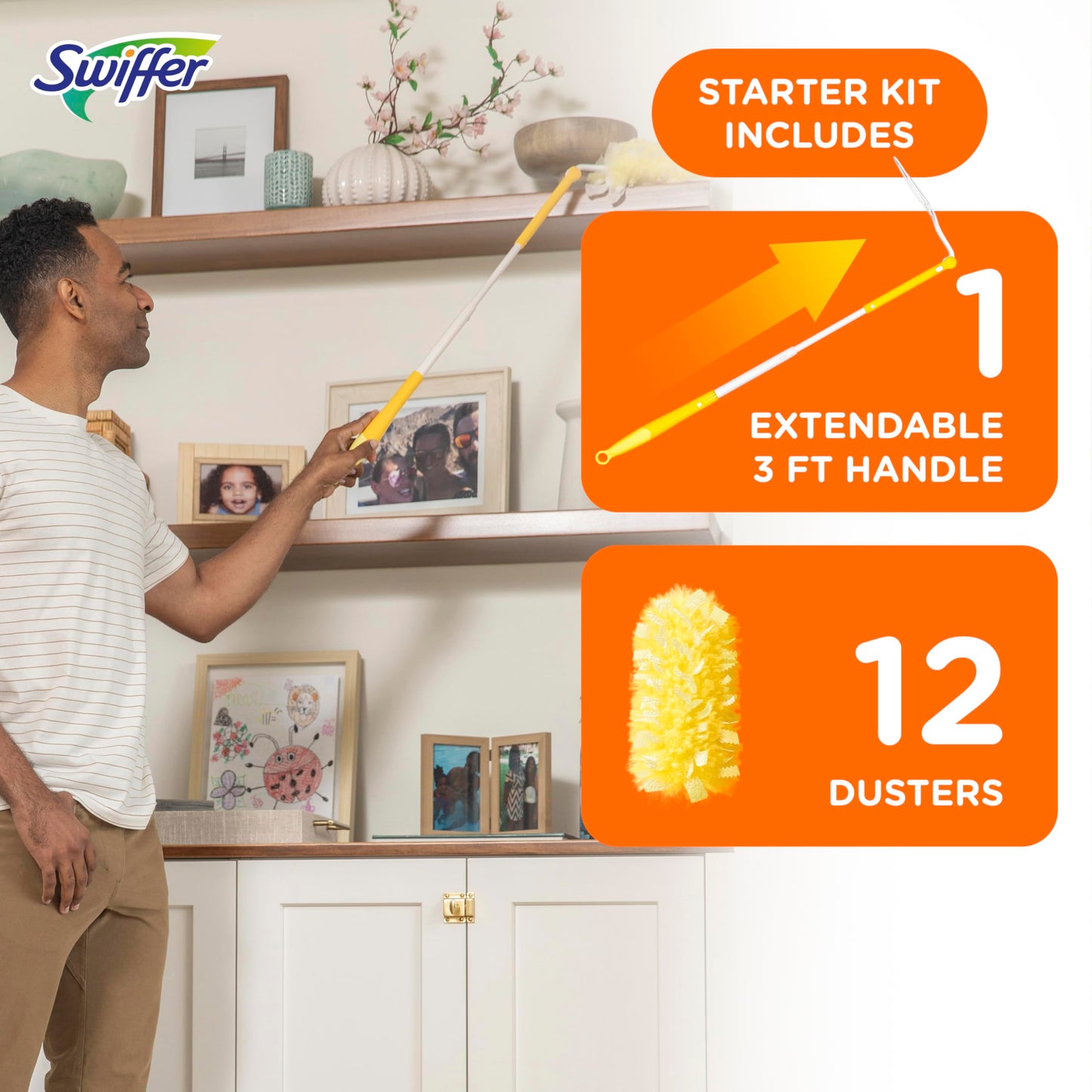 Swiffer Heavy Duty Dusting Kit with Refills