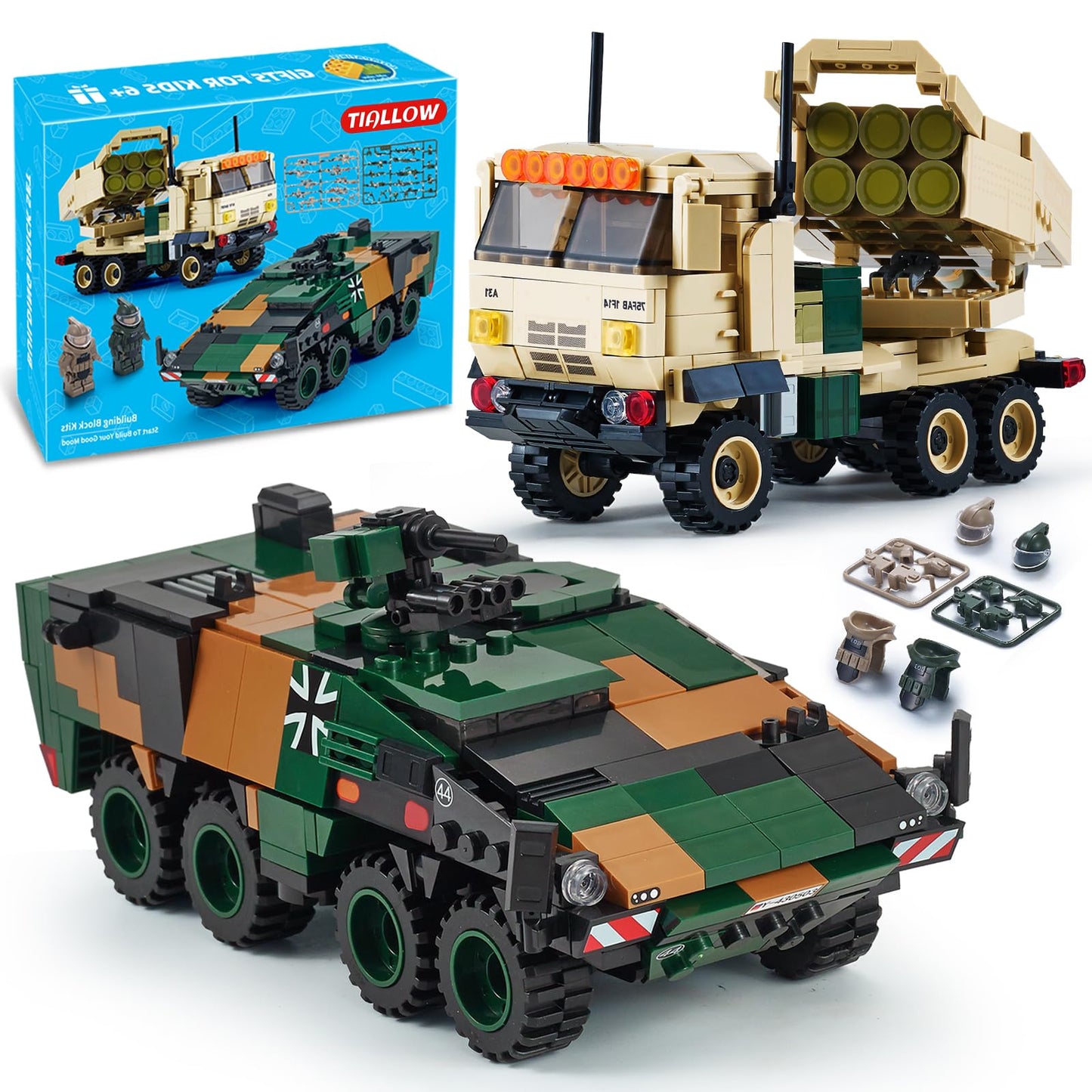 WW2 Military Building Sets for Lego Models
