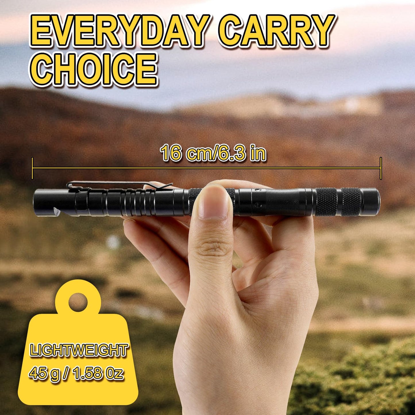 Tactical Multitool Pen with Self Defense Features