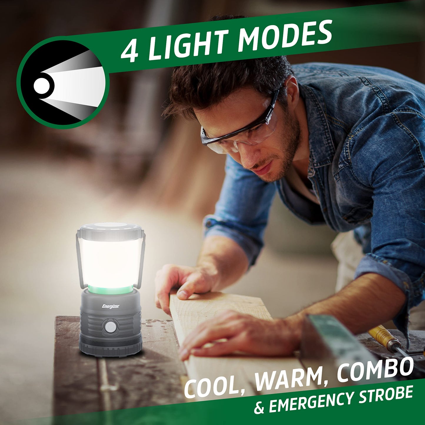 Energizer LED Camping Lantern - Bright & Waterproof