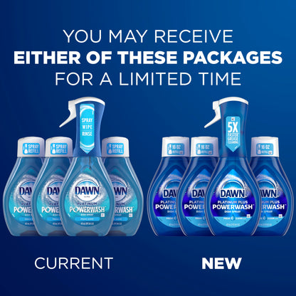 Dawn Platinum Powerwash Dish Spray Bundle 4-Pack