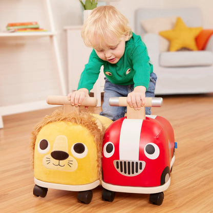 Battat Wooden Racer Push Car for Toddlers