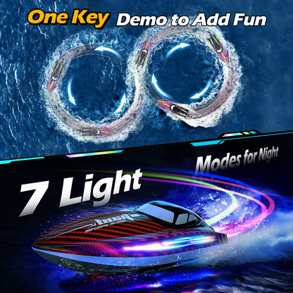 RC Boat 30KMH Remote Control Fast Speed Water Play