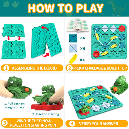 STEM Board Game with 118 Challenges for Kids