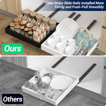 AIKANGBEI Expandable Pull-Out Cabinet Organizer, 2 PCS