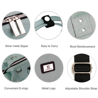 Diaper Bag Backpack with Changing Pad & Straps