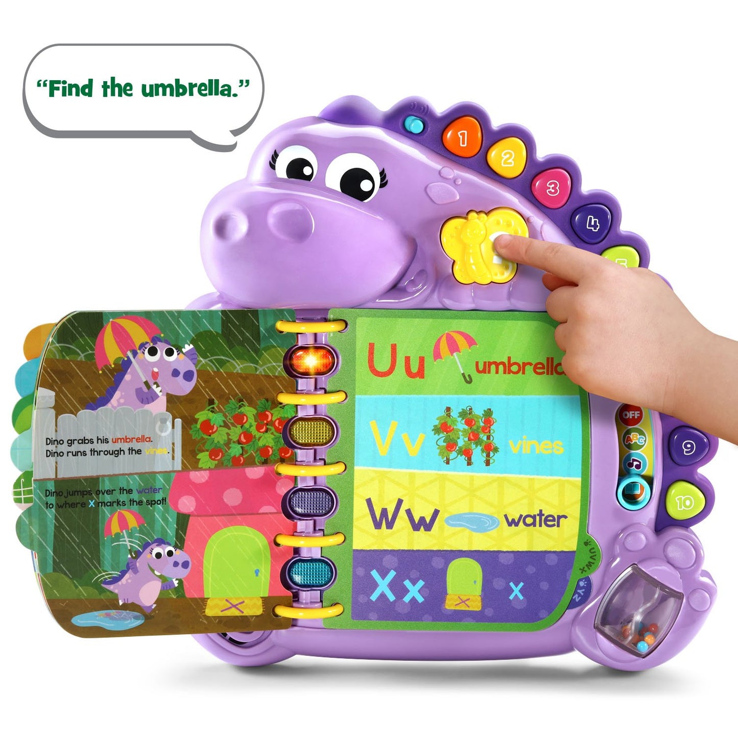 LeapFrog Dino's Delightful Day Alphabet Book