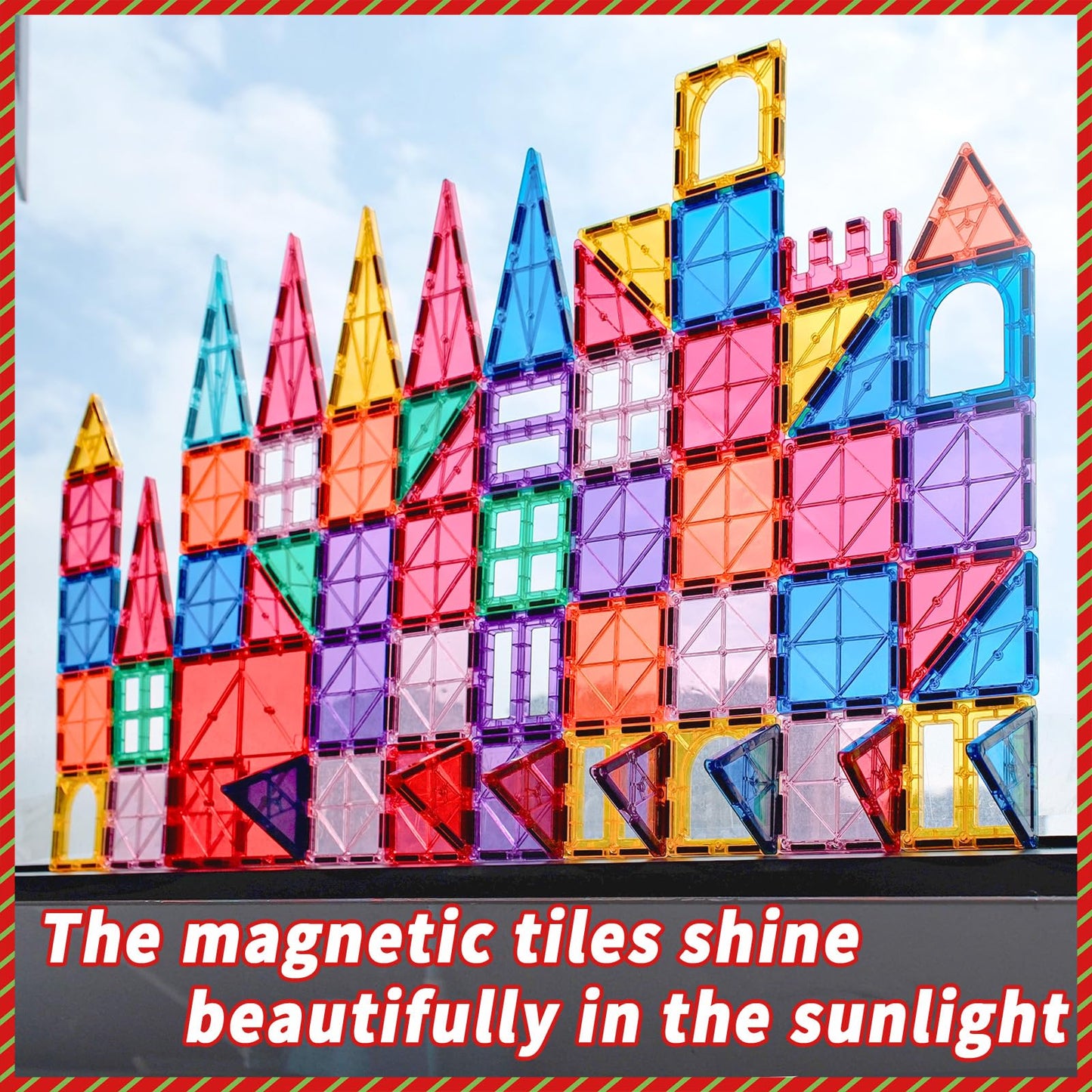 Magnetic Building Blocks for Kids 3-7 Years