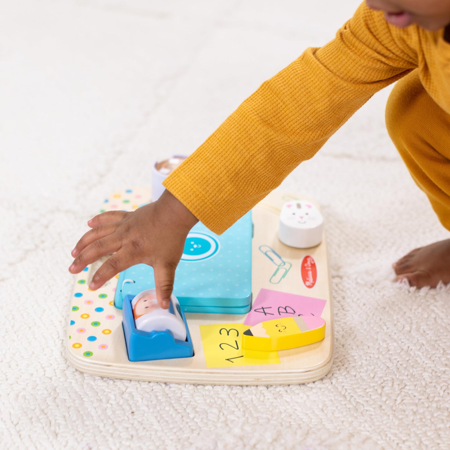 Melissa & Doug Sensory Activity Board for Toddlers