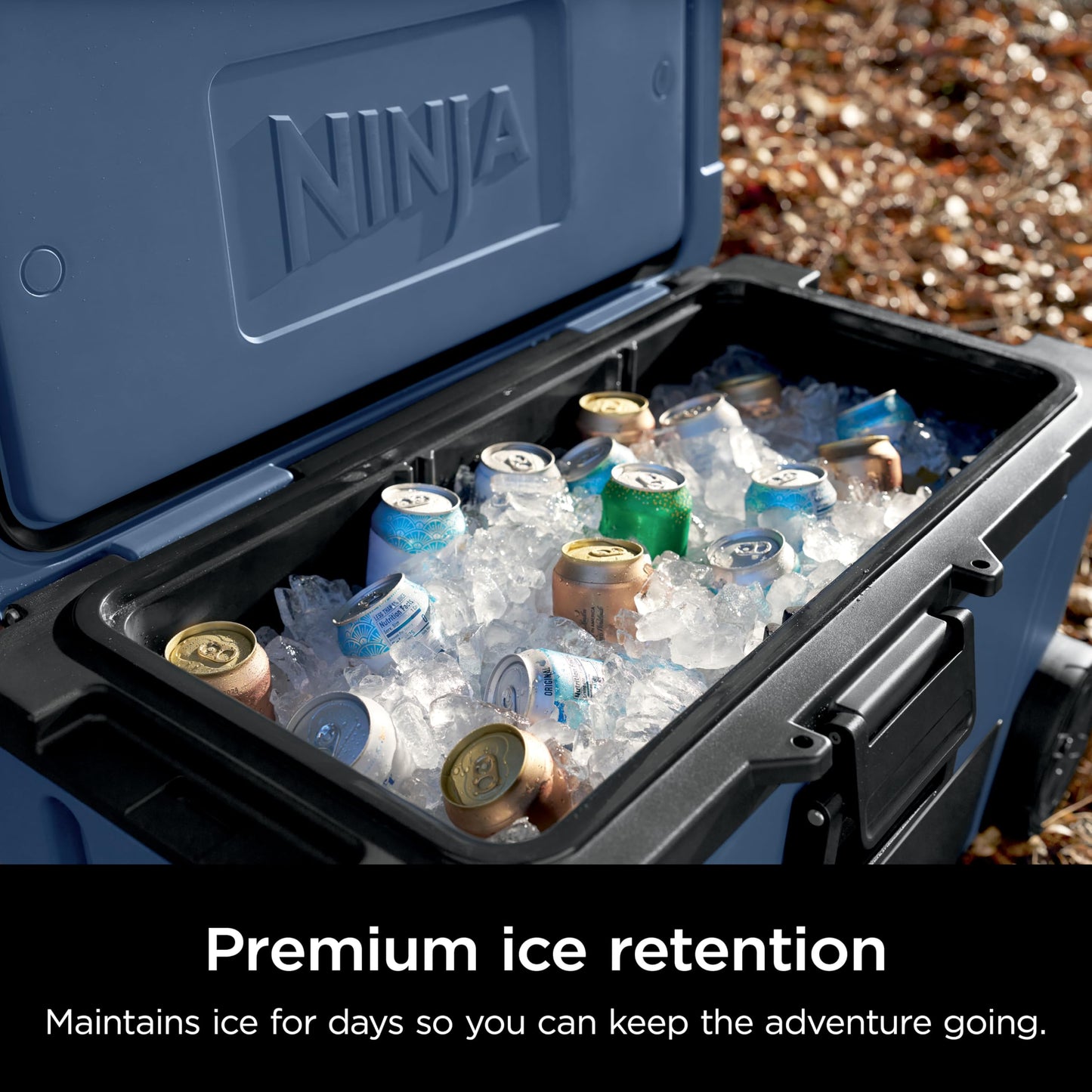 Ninja 65qt Wheeled Cooler with Dry Storage