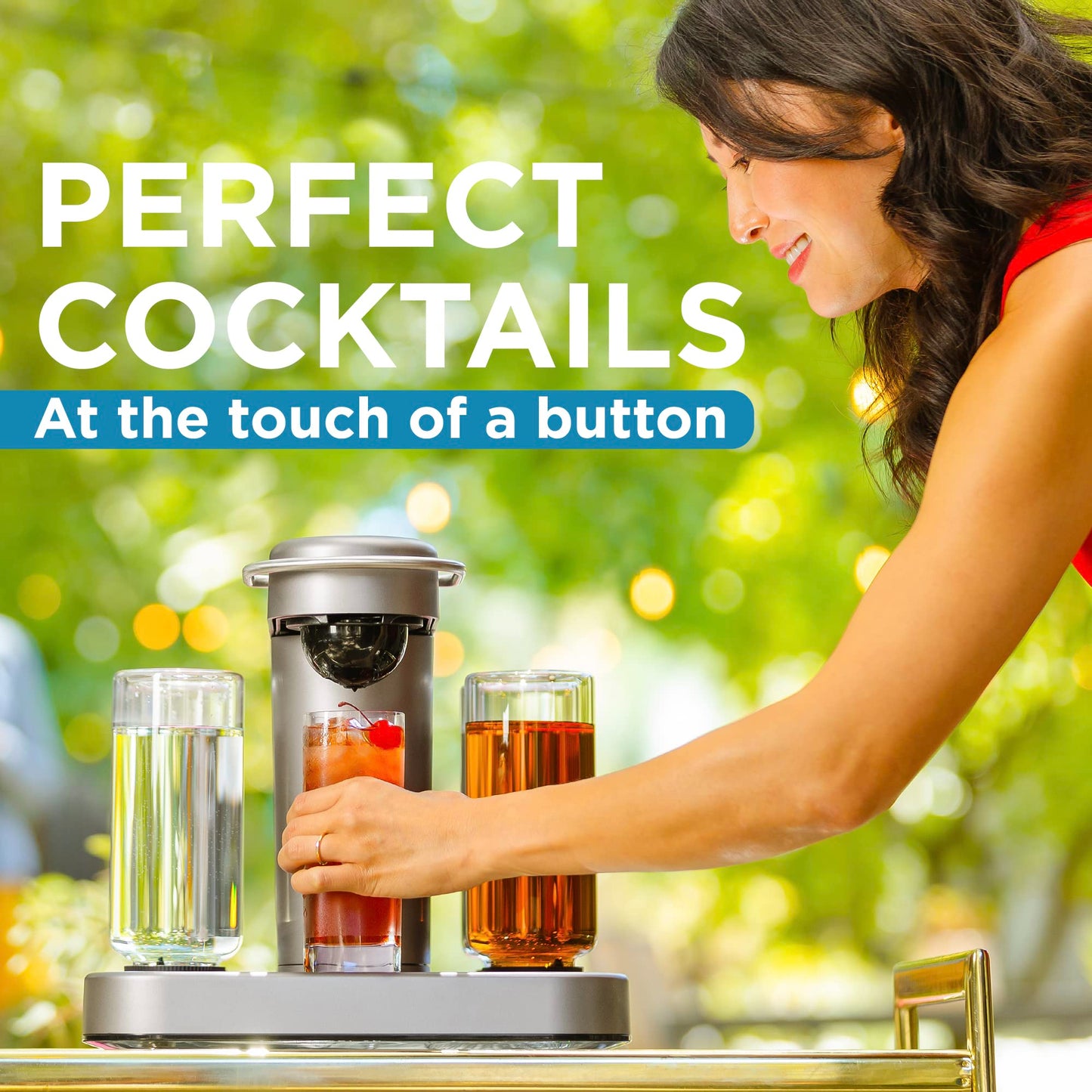 Bartesian Automatic Cocktail Maker with Drink Capsules
