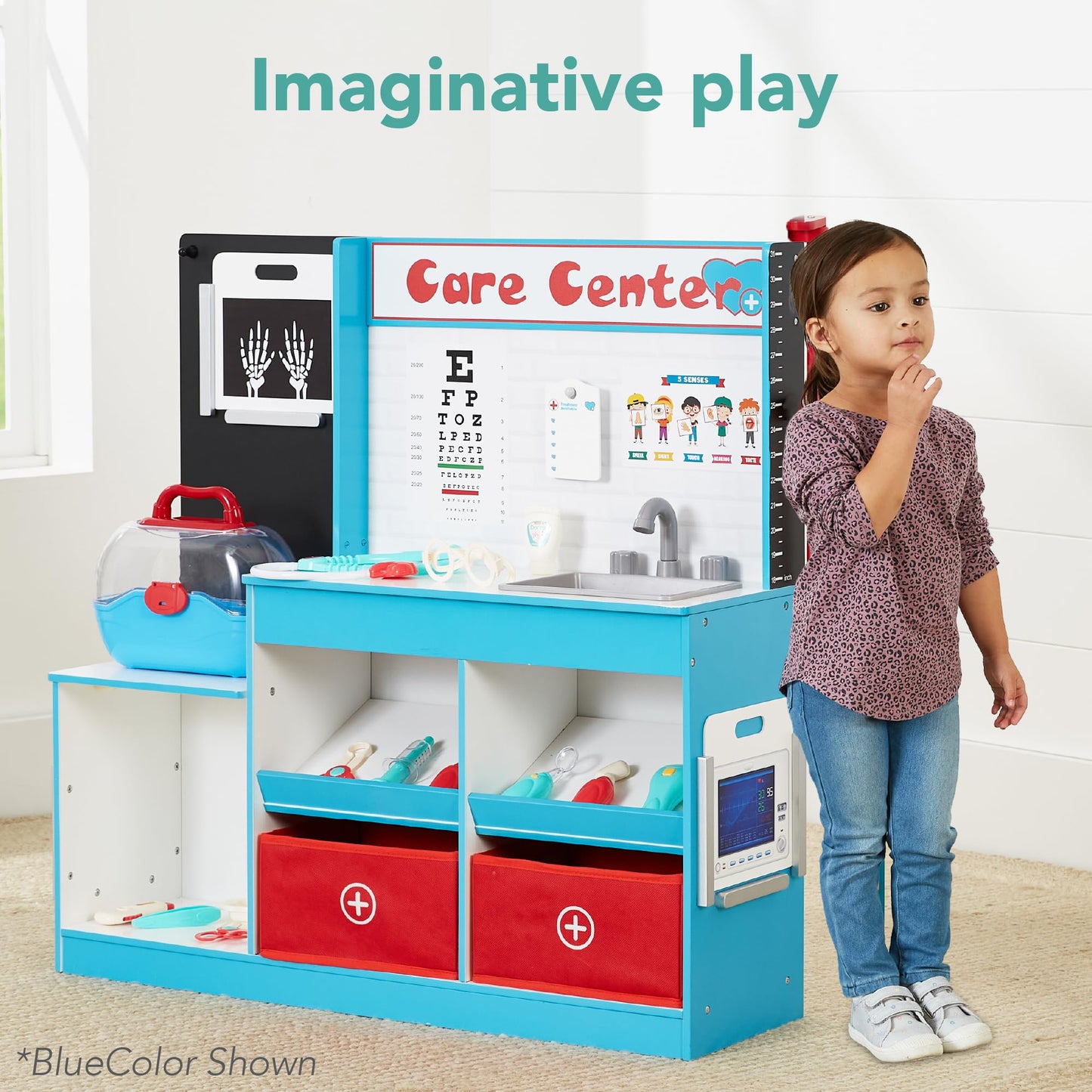 Pretend Play Doctor's Office Toy Set for Kids