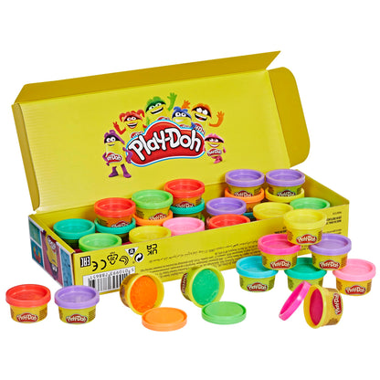 Play-Doh Bulk 42-Pack Cans for Kids Crafts
