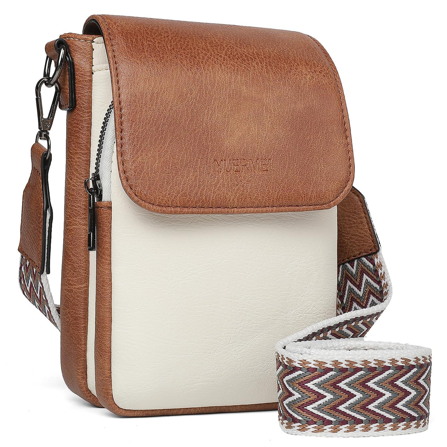 YUERMEI Mini Crossbody Phone Bag with Pockets