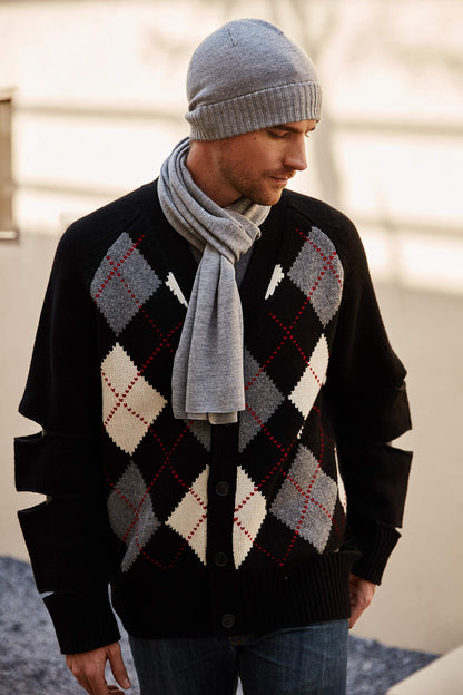 EURKEA Merino Wool Scarf & Beanie Gift Set