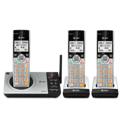 AT&T 3-Handset Cordless Phone with Answering System