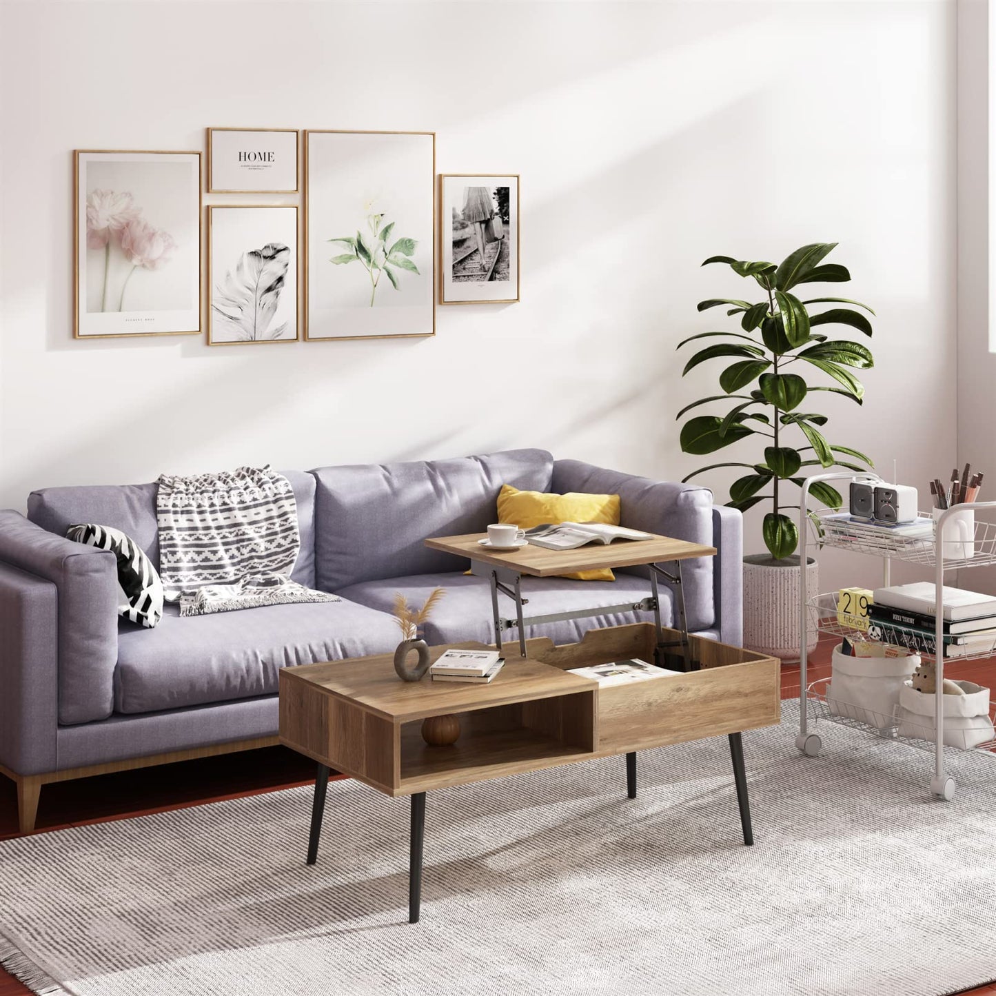 YEAR COLOR coffee table, Brown